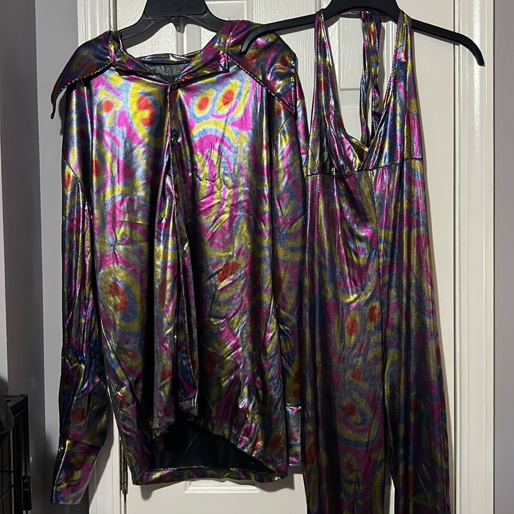 CUTE COUPLES HALLOWEEN DRESS UP DISCO DUO: Men’s US(M-L) Women’s US(S-M)